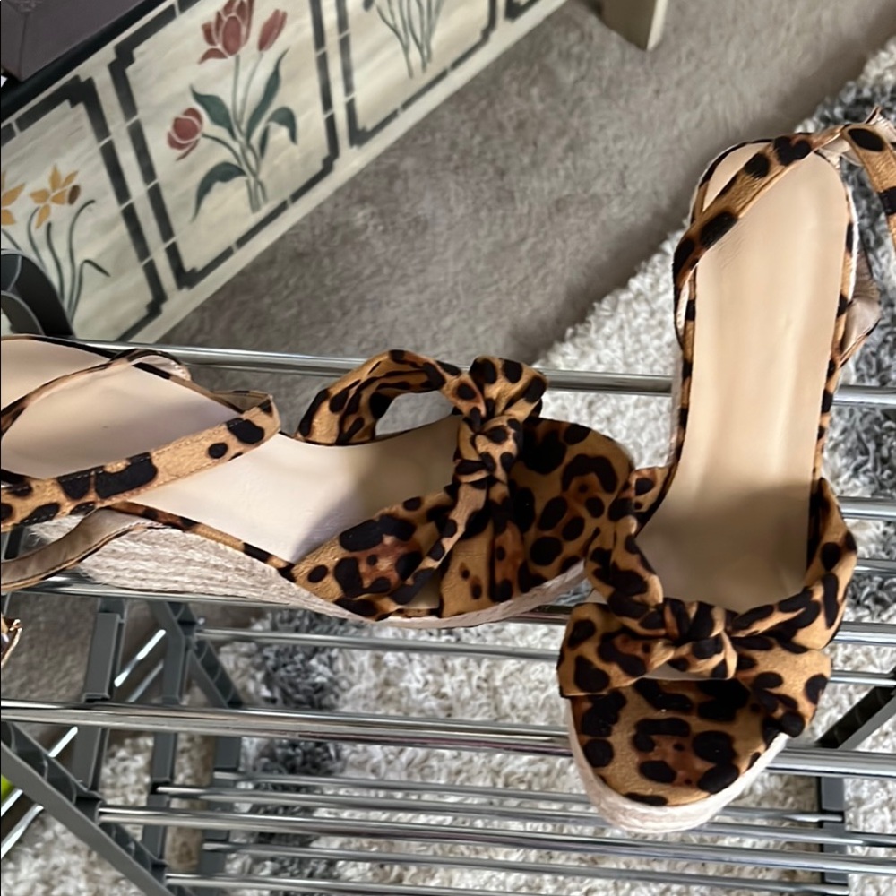 Leopard Print Women's Sandals